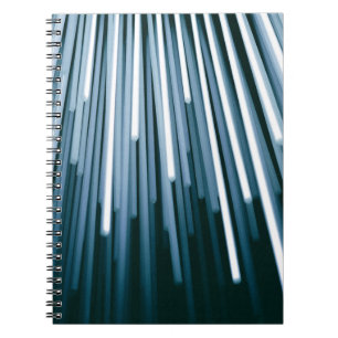 Carnet numérique blanc et noir