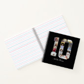 Carnet Numéro 10 Collage photo (Intérieur)