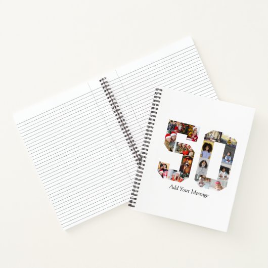 Carnet Numéro 50 Collage photo (Intérieur)
