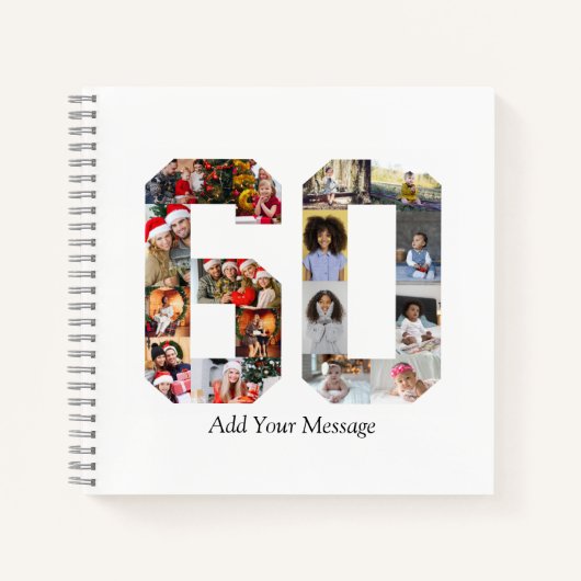 Carnet Numéro 60 Collage photo (Devant)