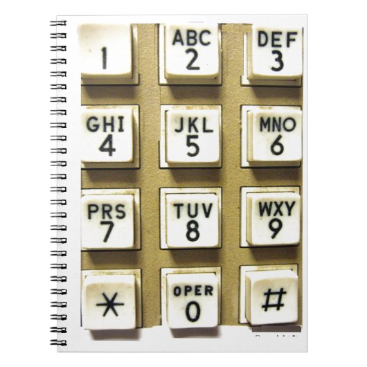 Carnet Numéro de téléphone (Devant)