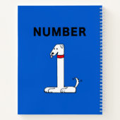 Carnet Numéro un chien (Dos)
