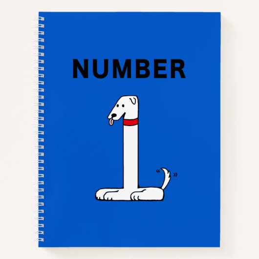 Carnet Numéro un chien (Devant)