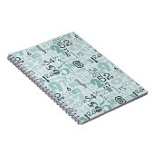 Carnet Numéros Abstraits (Côté Droit)