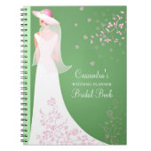 Carnet nuptiale customisé de wedding planner de (Devant)