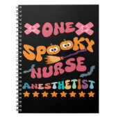 Carnet Nurse Anesthetist - One Spooky Nurse Anesthetist - (Devant)