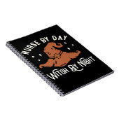 Carnet Nurse by Day Witch by Night - Funny Halloween Nurs (Côté Droit)
