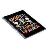 Carnet Nurse Nursing Cute Halloween Spooky Essential T-Sh (Côté Droit)