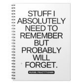 Carnet Nurse Practitioner (Devant)