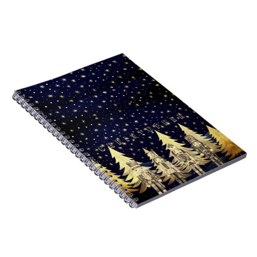 Carnet Nutcracker personnalisé Night Gold Arbre de Noël (Côté Droit)