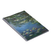 Carnet Nymphéas par Claude Monet, Fleurs de Vintage (Côté Droit)