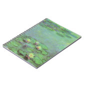 Carnet Nymphéas par Claude Monet, Impressionnisme Vintage (Côté gauche)