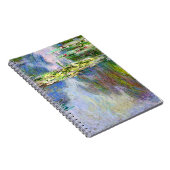 Carnet Nymphéas, peinture célèbre, (Côté Droit)