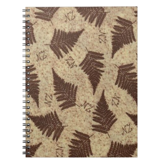 Carnet NZ Fern (Devant)