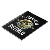 Carnet O-Fish-Ally Retraité Pêcheur 2026 Pêche (Côté gauche)