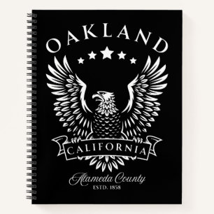 Carnet Oakland Alameda County California Aigle Vintage