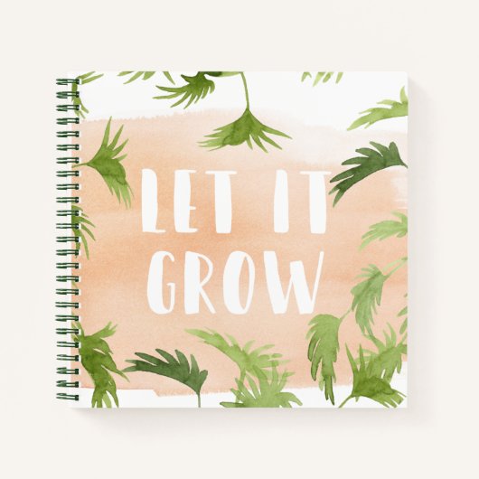 Carnet Oasis intérieure | Qu'il augmente (Devant)