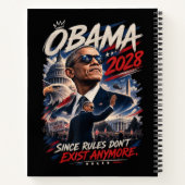 Carnet Obama 2028 Puisque les règles n'existent plus (Dos)