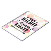 Carnet Objectif plus grand rêve plus grand (Côté gauche)