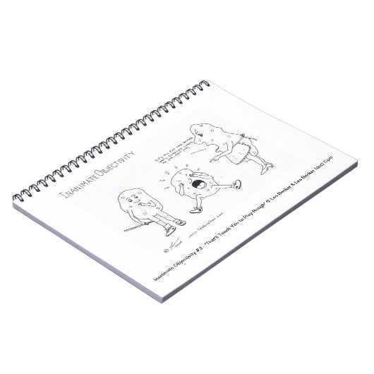 Carnet Objectivité inanimée #3 - Bloc-notes (Côté gauche)