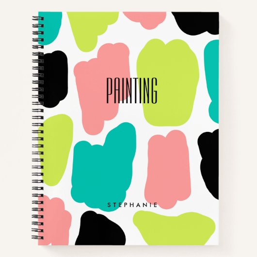 Carnet Objet BOHO Bright Pastels (Devant)