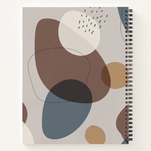 Carnet Objet BOHO Neutral Earth Tones (Dos)