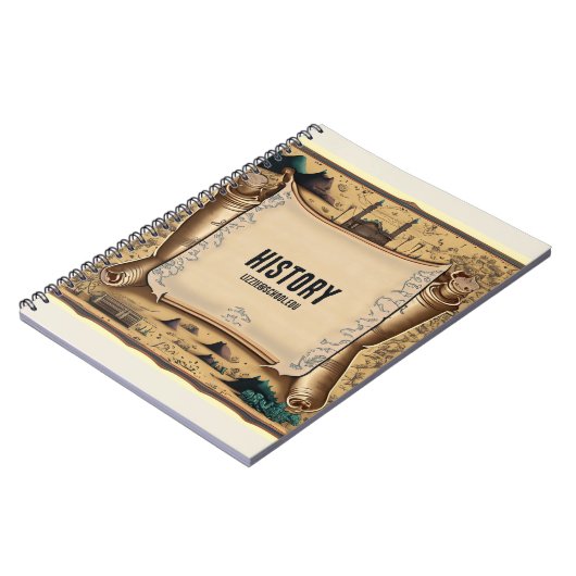 Carnet Objet de l'école d'histoire (Côté gauche)