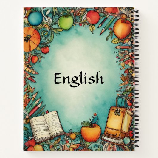 Carnet Objet personnalisable (Dos)