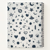 Carnet Objets dessinés à la main Fantaisie Merveilleux (Dos)