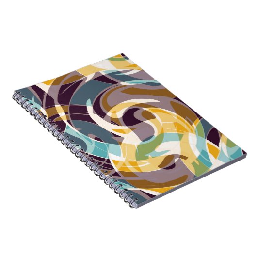 Carnet objets géométriques Abstraits graffiti grunge effe (Côté Droit)