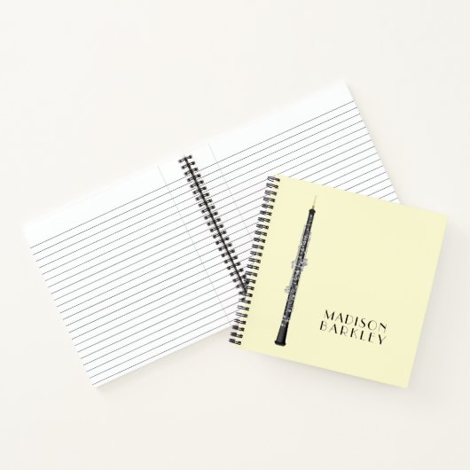 Carnet Oboe Musicien professeur de musique (Intérieur)