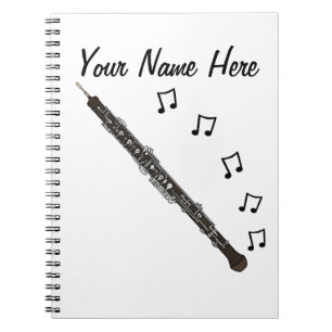 Carnet Oboe Oboist Woodwind Musicien Musique Enseignant P