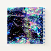 Carnet obscurité et lumière, cristal opal foncé : (Dos)
