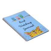 Carnet Observation d'oiseaux - Montres de chats Oiseaux a (Côté Droit)