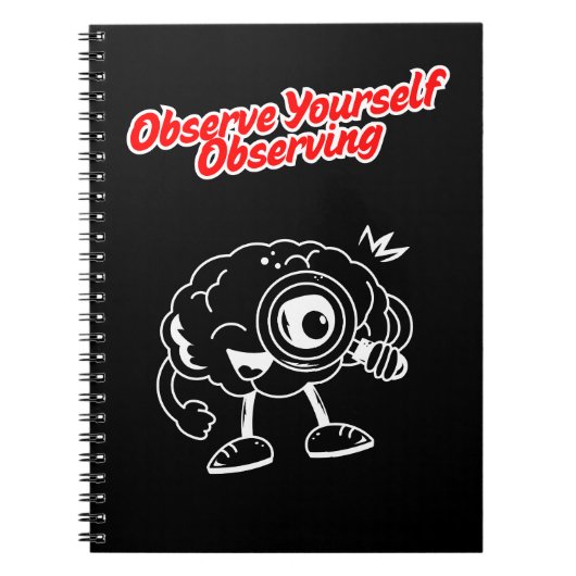 Carnet Observez-vous en train d'observer – Meta Mindset (Devant)