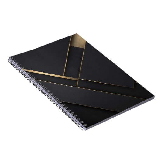 Carnet Obsidian Gilded Intersection (Côté Droit)