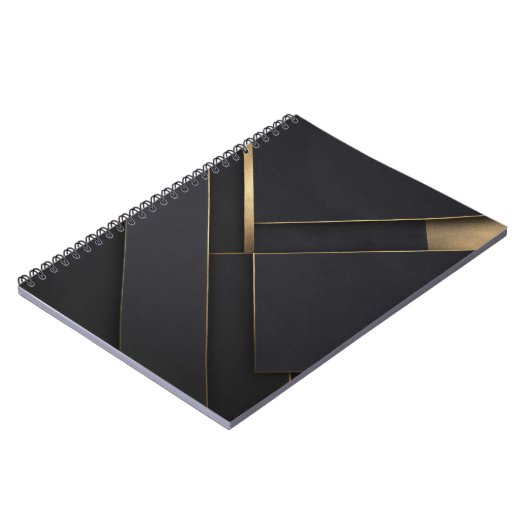 Carnet Obsidian Gilded Intersection (Côté gauche)