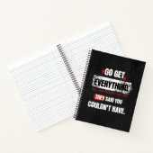 Carnet Obtenez Tout Ce Qu'Ils Ont Dit Que Vous Ne Pourrie (Intérieur)