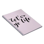 Carnet Obtenez votre typographie de vie (Côté Droit)