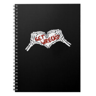 Carnet Obtenir épave Squelette Main Heart Classic