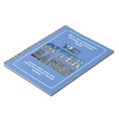 Carnet OBX Beach Text Et Villes (Côté gauche)