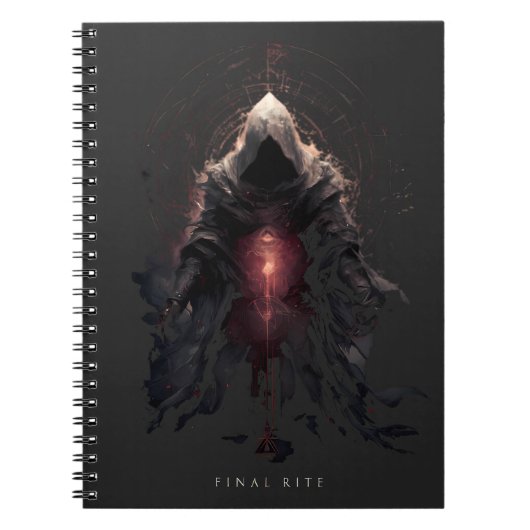 Carnet Occult Figure Dark Art (Devant)