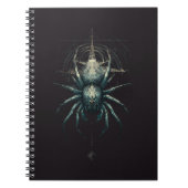 Carnet Occult Spider Mystic Geometry Dark Art (Devant)