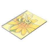 Carnet Occupée à récolter du pollen (Côté gauche)