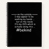 Carnet OCD - Sensibilisation Obsessionnelle Compulsive au (Devant)