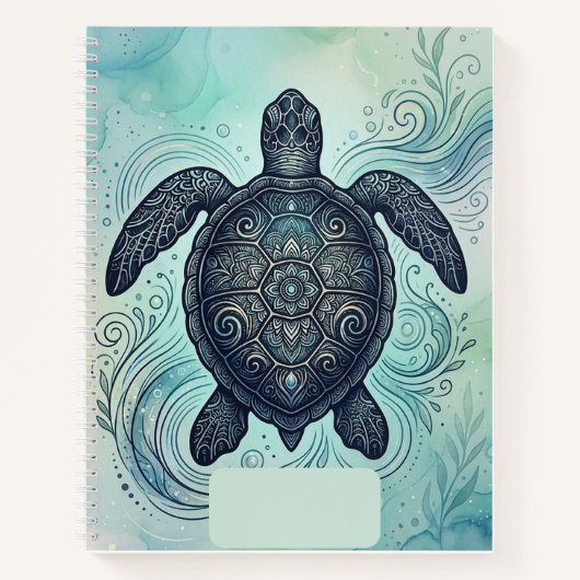 Carnet océan (Devant)