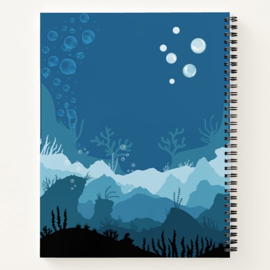 Carnet Ocean Attitude spiral (Dos)