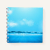 Carnet Océan bleu (Devant)