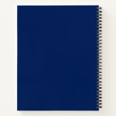 Carnet Océan bleu (Dos)