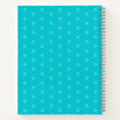 Carnet Océan Bleu Hawaï Plage Tropicale Sableuse Nom de l (Dos)